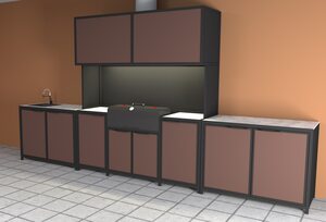 Барбекю кухня "МЕРЛОТ"