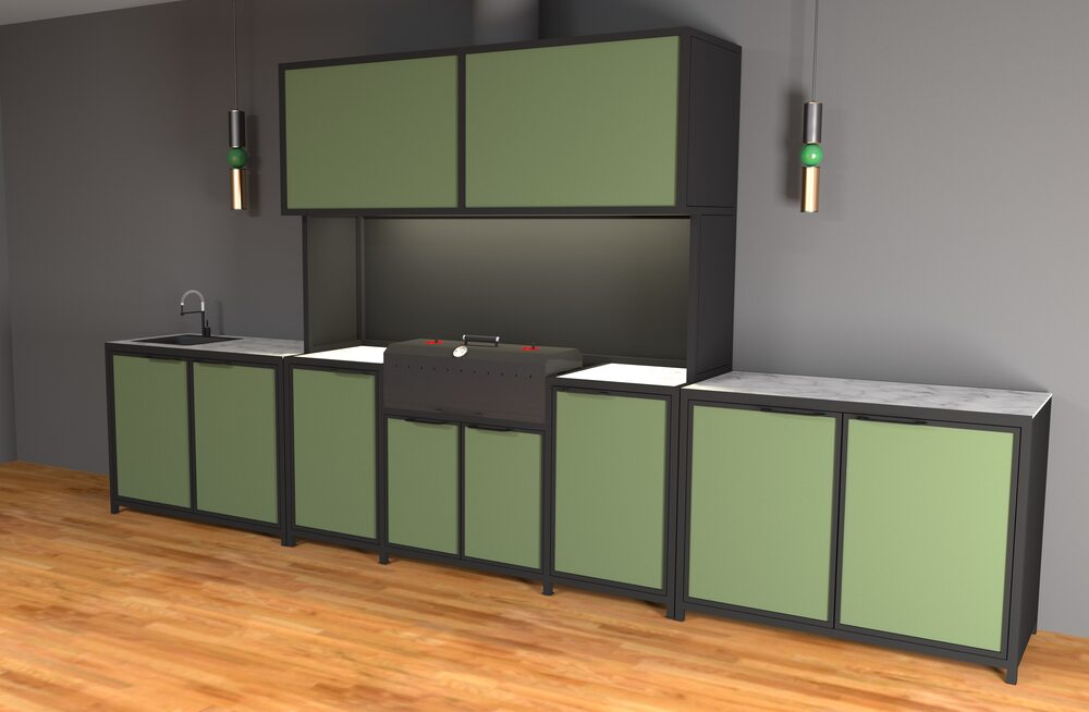 Барбекю кухня "ВАССАБИ"