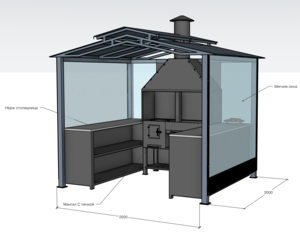 Мангальный комплекс МК-30 