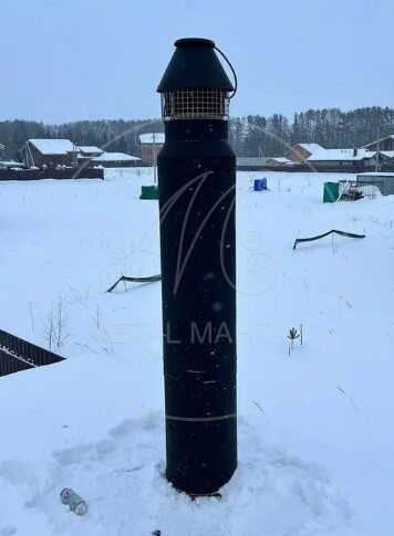 Жаростойкий дымосос с регулятором для мангала и камина термостойкий вентилятор ВК-300 2500 куб/ч 220 вольт